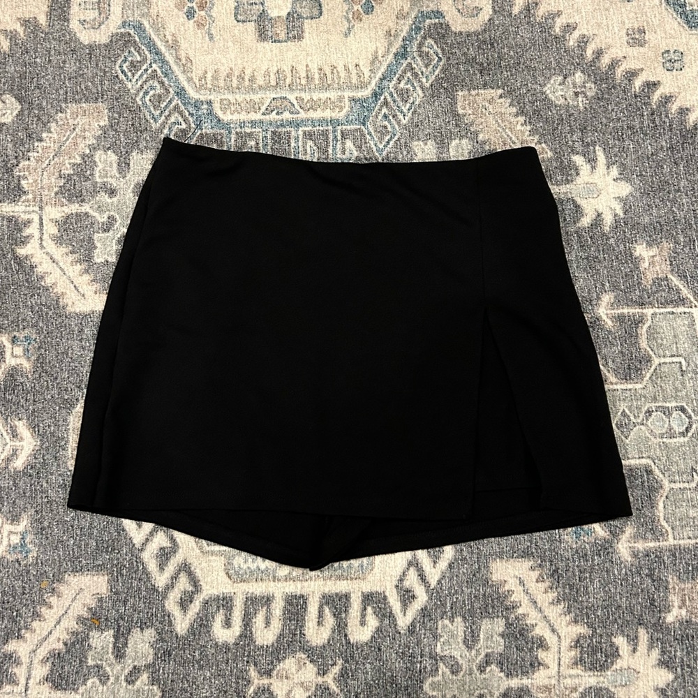 Black mini skort (they have shorts!!)